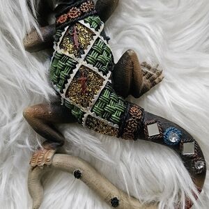 Othr Multicolor Lizard Wall Decor